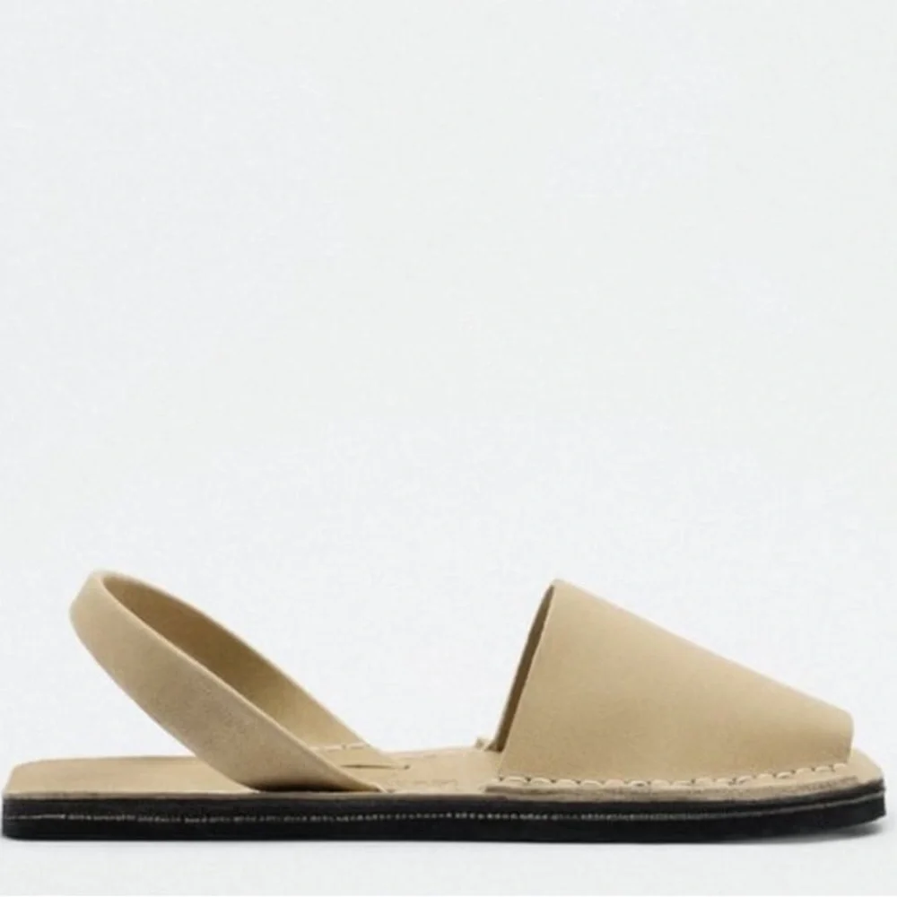 Zara RIA collaboration Leather sandals Spain artisan made, limited editi… - Picture 4 of 6
